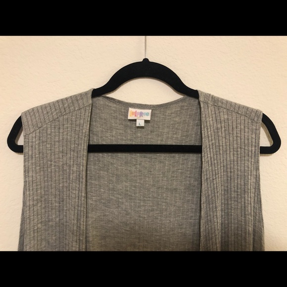 Lularoe Joy vest, size large. - Picture 2 of 5